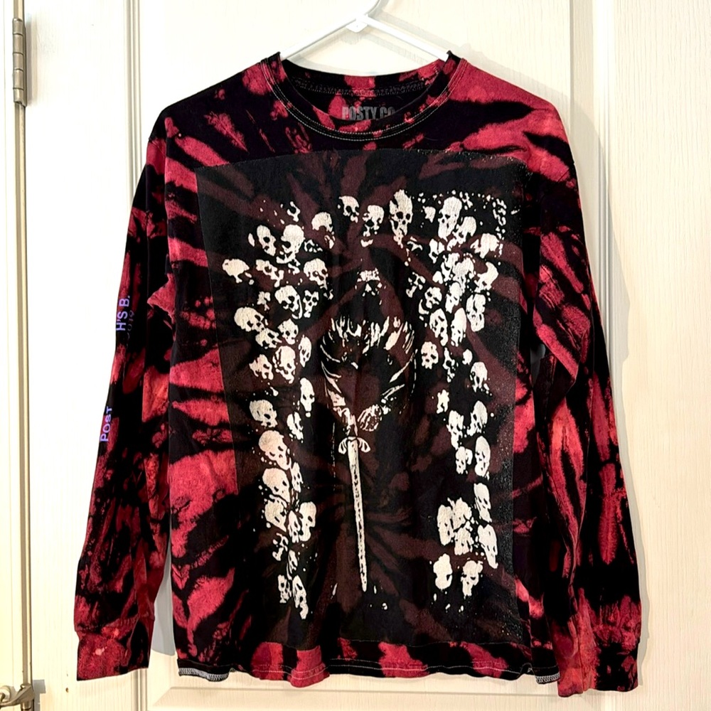 Post Malone Hollywood's Bleeding Tour 2019 Live Concert Long Sleeve Shirt Med
